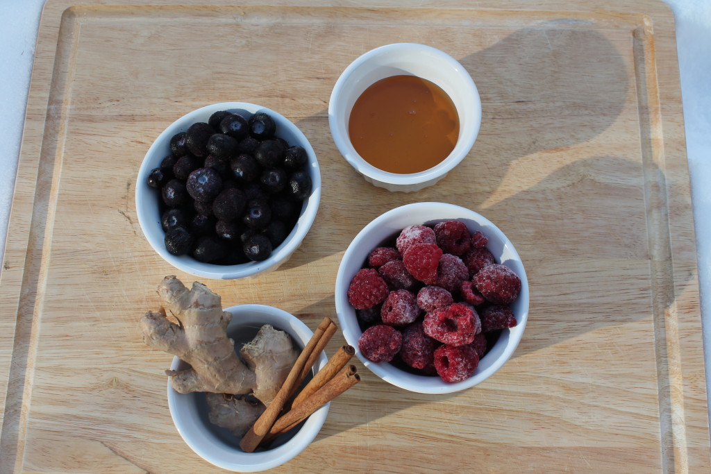 Blueberry Sauce Ingredients