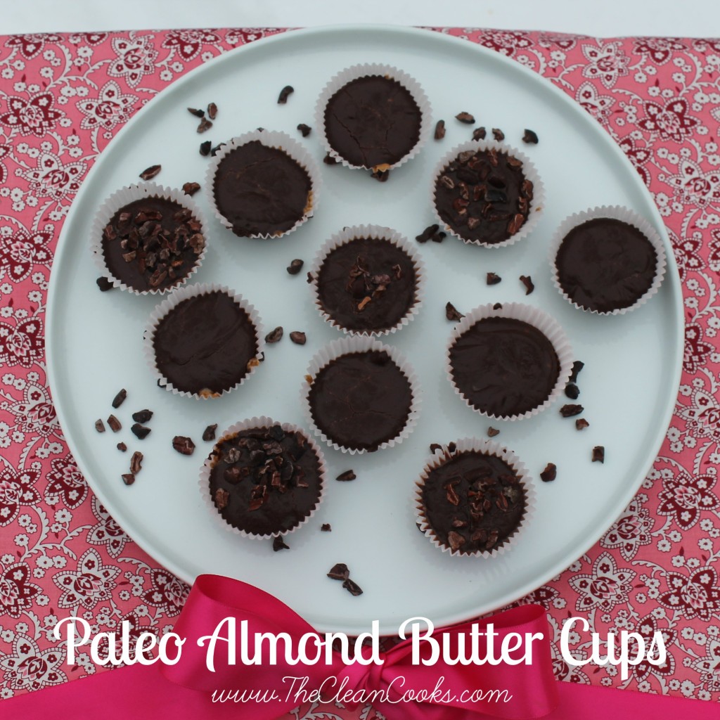 Almond Butter Cups from TheCleanCooks.com