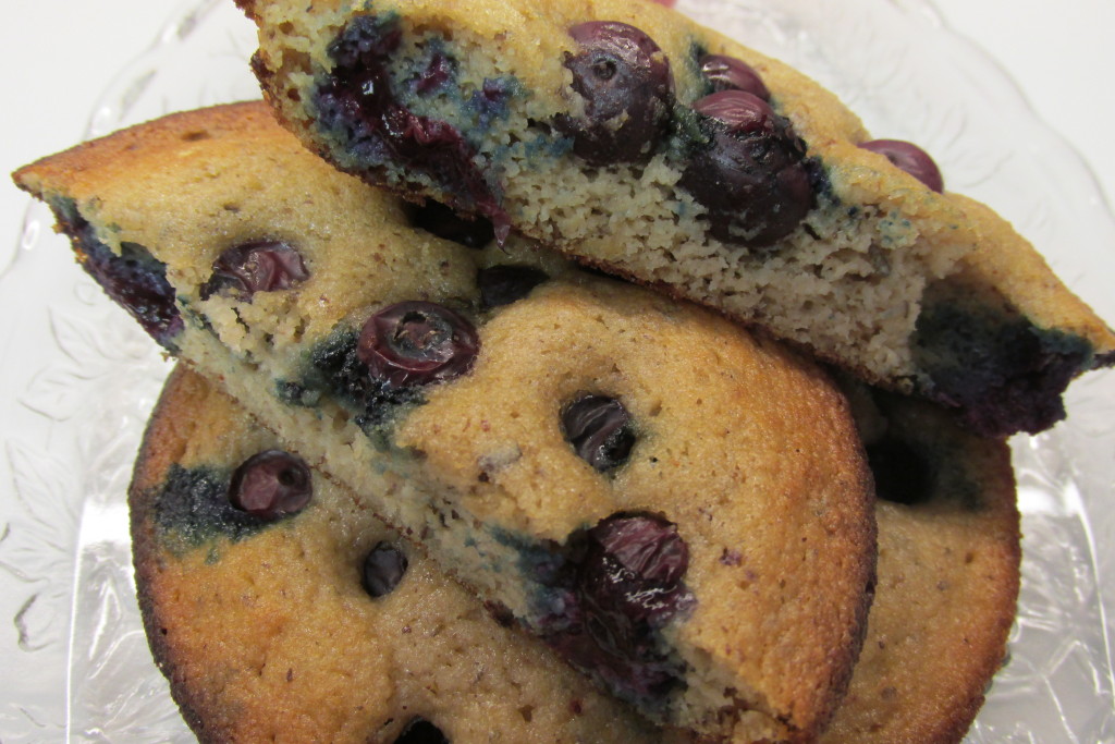 Paleo Blueberry Muffin tops