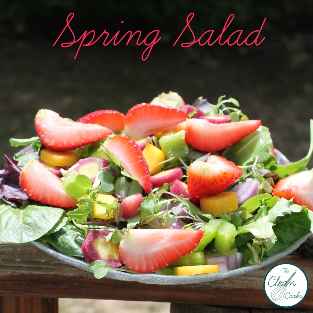 Spring Salad from www.TheCleanCooks.com